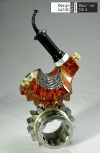 December 2011 'Design Award' Winning 'Gear-Punk' Pipe