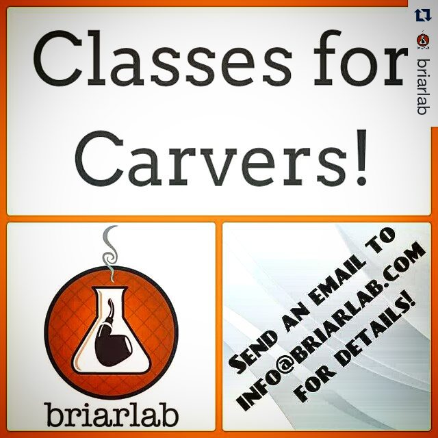 #Repost @briarlab with @repostapp
ãƒ»ãƒ»ãƒ»
Great news! #briarlab will be offering #classes for #carvers of all levels, beginning in January 2016

http://www.briarlab.com/blogs/news/89879239-classes-for-carvers

Email info@briarlab.com for details!

#pipe #pipes #pipemaking #pipecarving #pipeplayground #pipesmokingcommunity #pipefamily #smallbusiness #indianapolis #indiana #handcrafted #handcarved