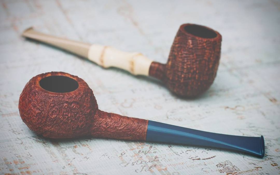 2 new pipes up on @smokingpipescom! I looked and saw the prince already sold, have a sweet bamboo billiard still up!